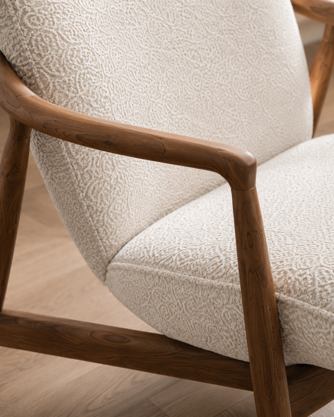 Fotel Haviland — detal tkaniny